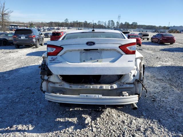 3FA6P0H73GR198953 - 2016 FORD FUSION SE WHITE photo 6