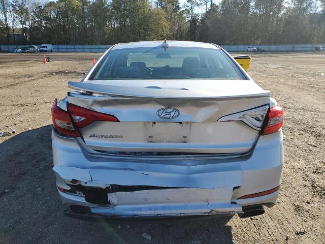 5NPE24AF0HH521759 - 2017 HYUNDAI SONATA SE SILVER photo 6