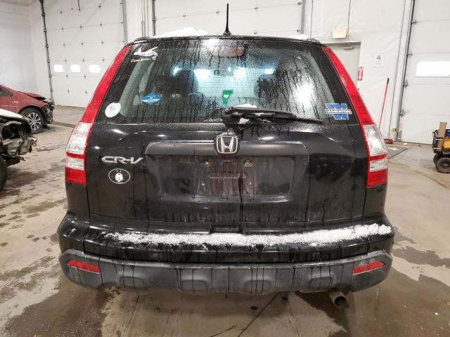 JHLRE48379C004205 - 2009 HONDA CR-V LX BLACK photo 6