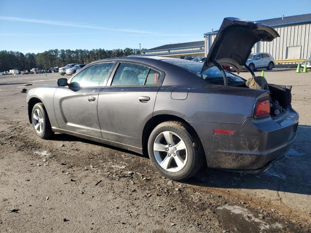 2C3CDXBG2EH237424 - 2014 DODGE CHARGER SE GRAY photo 2