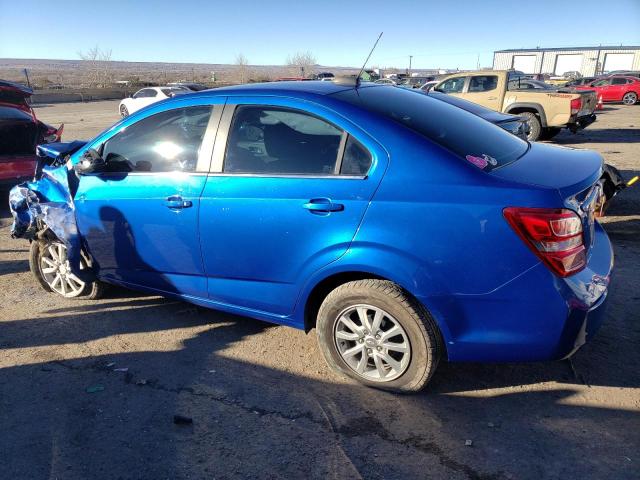 1G1JD5SB8K4138961 - 2019 CHEVROLET SONIC LT BLUE photo 2