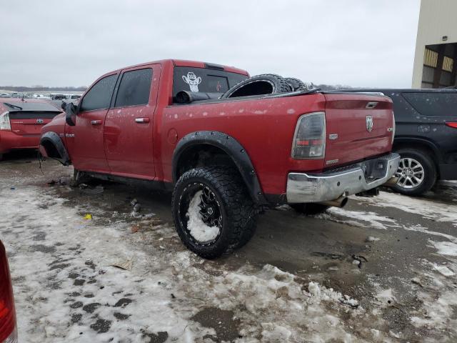 1D3HV13T49S742085 - 2009 DODGE RAM 1500 RED photo 2