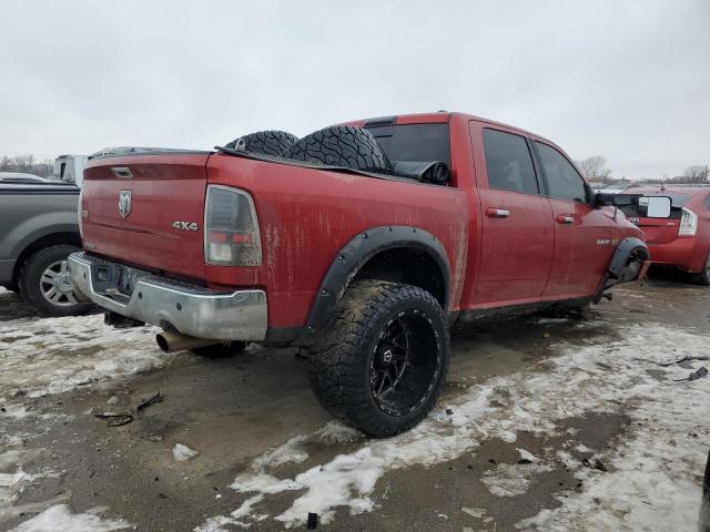 1D3HV13T49S742085 - 2009 DODGE RAM 1500 RED photo 3