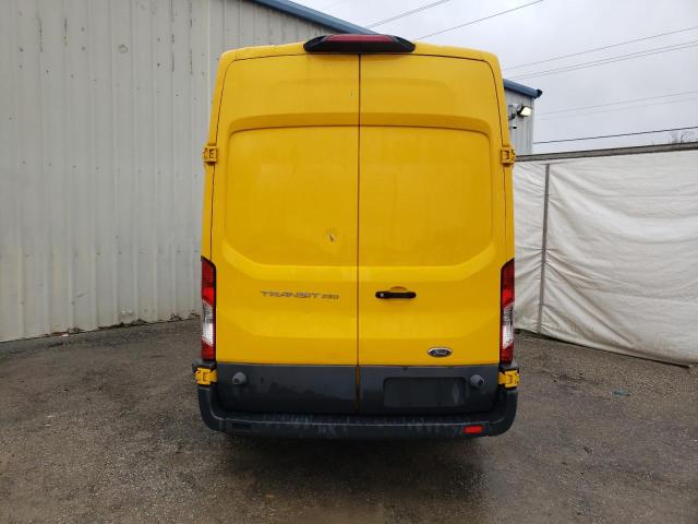 1FTYR2XM3JKA64004 - 2018 FORD TRANSIT T-250 YELLOW photo 6