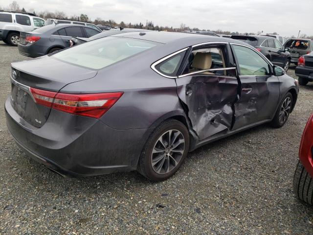 4T1BK1EB1GU215565 - 2016 TOYOTA AVALON XLE GRAY photo 3