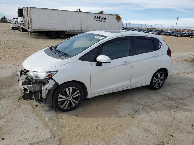 3HGGK5H82FM776377 - 2015 HONDA FIT EX WHITE photo 1