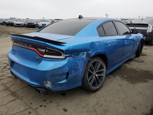 2C3CDXGJ3GH199757 - 2016 DODGE CHARGER R/T SCAT PACK BLUE photo 3