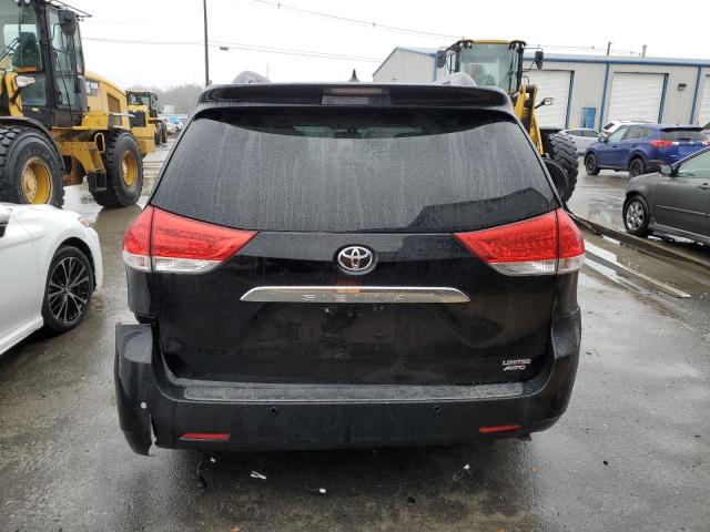 5TDDK3DC3DS055420 - 2013 TOYOTA SIENNA XLE BLACK photo 6