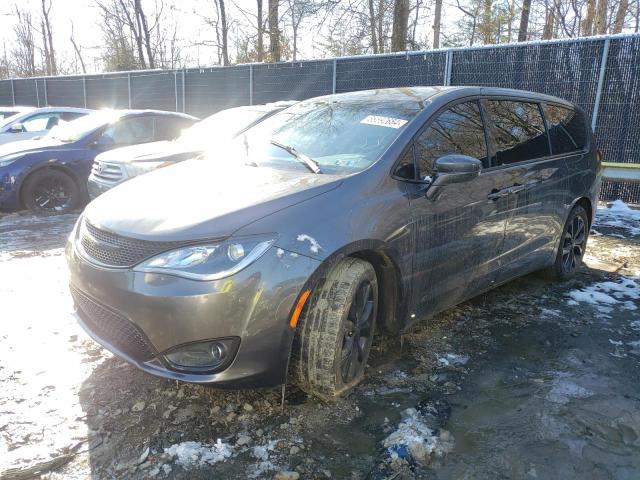 2C4RC1FG4JR353924 - 2018 CHRYSLER PACIFICA TOURING PLUS GRAY photo 1