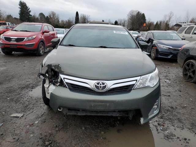 4T4BF1FK0CR235275 - 2012 TOYOTA CAMRY BASE GREEN photo 5