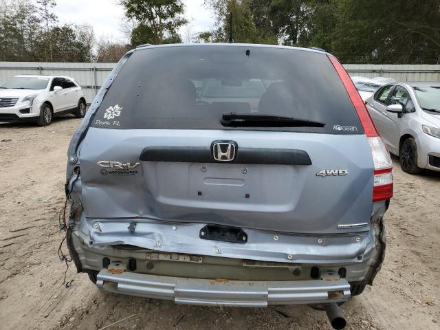 5J6RE4H48BL106750 - 2011 HONDA CR-V SE BLUE photo 6