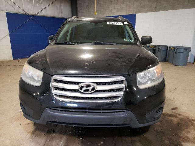 5XYZG3AB4CG113470 - 2012 HYUNDAI SANTA FE GLS BLACK photo 5