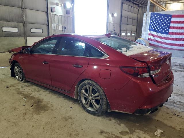 5NPE34AF3KH813264 - 2019 HYUNDAI SONATA LIMITED RED photo 2