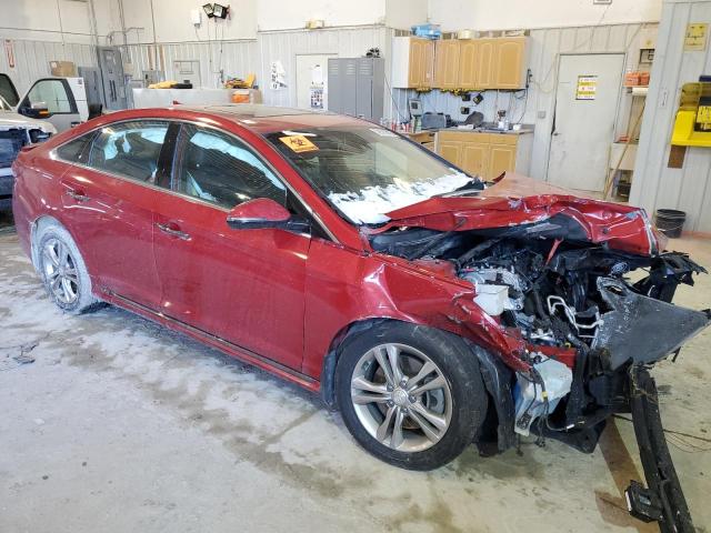 5NPE34AF3KH813264 - 2019 HYUNDAI SONATA LIMITED RED photo 4