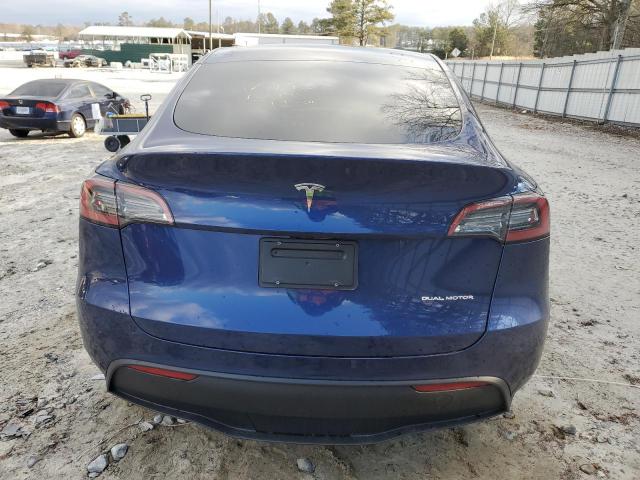 7SAYGDEE7PF762900 - 2023 TESLA MODEL Y BLUE photo 6