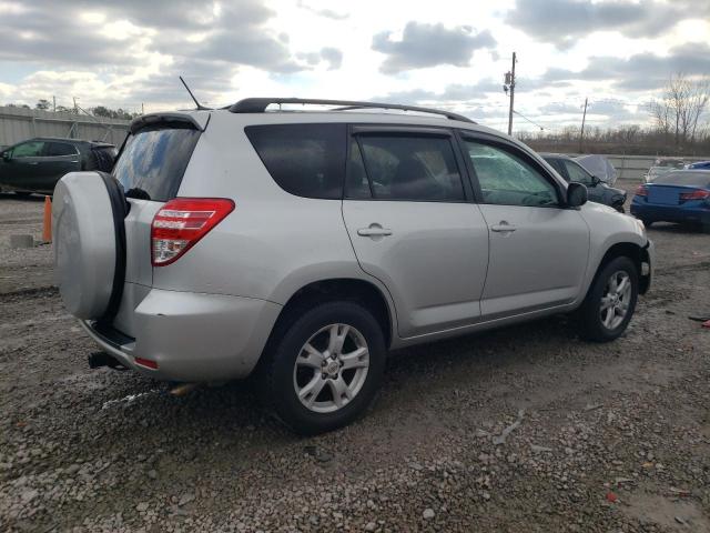 2T3ZF4DV9CW112413 - 2012 TOYOTA RAV4 SILVER photo 3