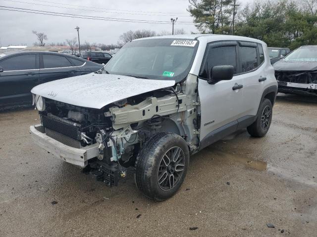 ZACCJBABXJPJ56898 - 2018 JEEP RENEGADE SPORT Արծաթագույն լուսանկար 1