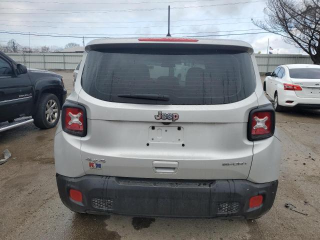 ZACCJBABXJPJ56898 - 2018 JEEP RENEGADE SPORT Արծաթագույն լուսանկար 6