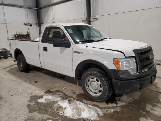 1FTNF1CF1DKD69180 - 2013 FORD F150 WHITE photo 4