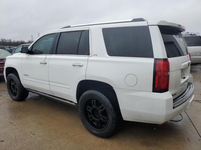 1GNSKCKC6FR104869 - 2015 CHEVROLET TAHOE K1500 LTZ WHITE photo 2