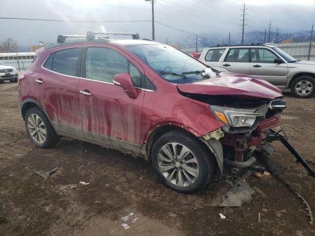 KL4CJESB0HB046525 - 2017 BUICK ENCORE PREFERRED RED photo 4