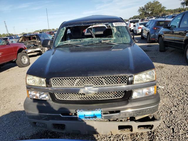 2GCEC19V941111464 - 2004 CHEVROLET SILVERADO C1500 BLACK photo 5