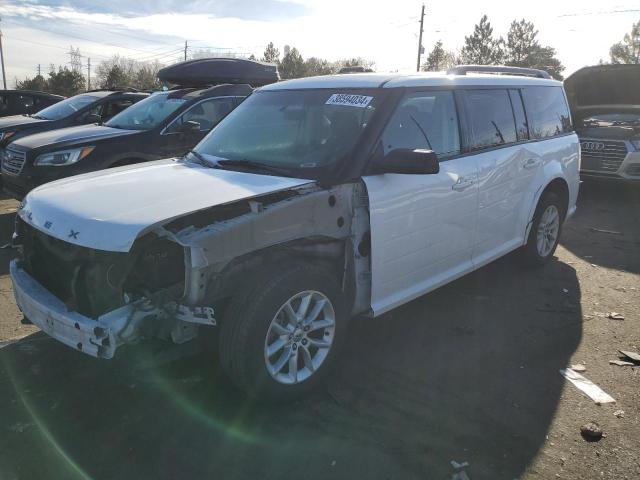 2FMGK5B80EBD34698 - 2014 FORD FLEX SE WHITE photo 1