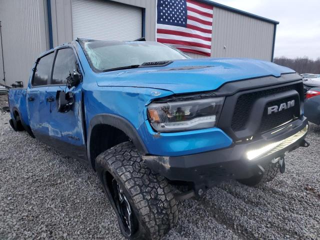 1C6SRFLT0NN133852 - 2022 RAM 1500 REBEL BLUE photo 4