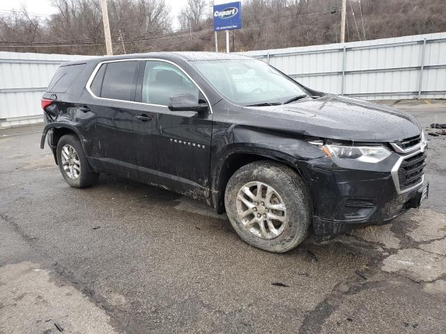 1GNEVFKW7LJ239627 - 2020 CHEVROLET TRAVERSE LS BLACK photo 4