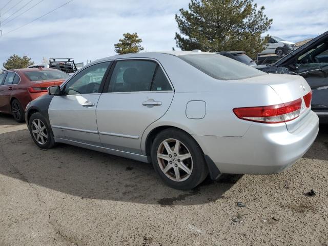 1HGCM66574A013322 - 2004 HONDA ACCORD EX SILVER photo 2