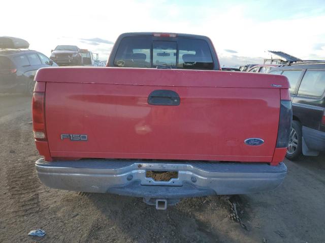 1FTRX18L12NB59347 - 2002 FORD F150 RED photo 6