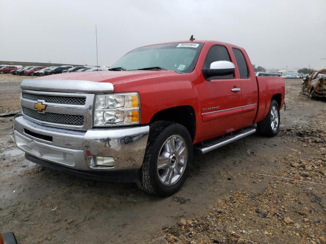 1GCRCSE07CZ139965 - 2012 CHEVROLET SILVERADO C1500 LT RED photo 1