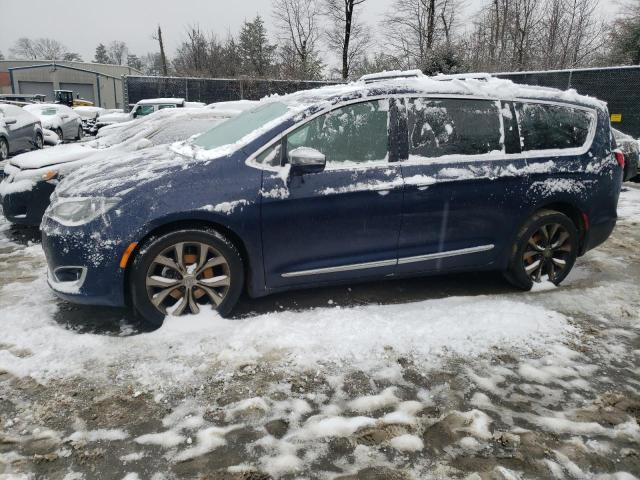 2C4RC1GG4JR247570 - 2018 CHRYSLER PACIFICA LIMITED BLUE photo 1