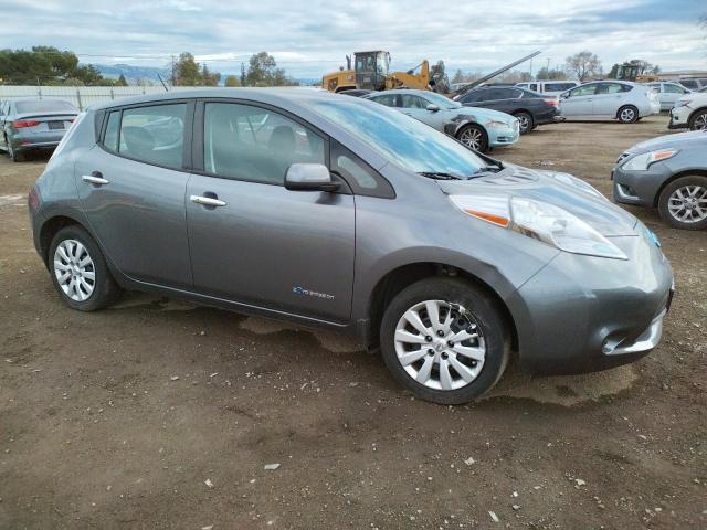 1N4BZ0CP1GC313399 - 2016 NISSAN LEAF SV GRAY photo 4