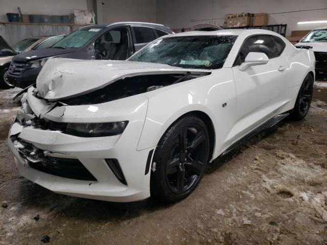 1G1FB1RS0J0145905 - 2018 CHEVROLET CAMARO LT WHITE photo 1