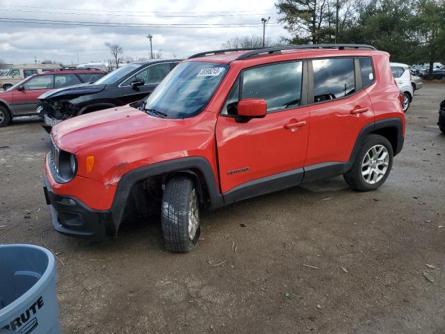 ZACCJBBB2HPF34157 - 2017 JEEP RENEGADE LATITUDE RED photo 1