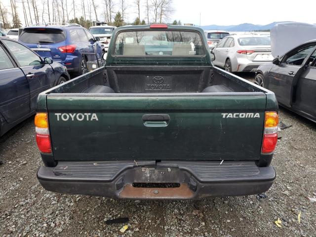 5TENL42NX3Z274226 - 2003 TOYOTA TACOMA GREEN photo 6