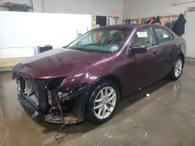 3FAHP0CG7BR232501 - 2011 FORD FUSION SEL BURGUNDY photo 1