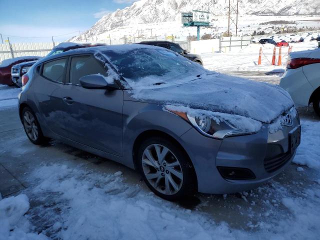 KMHTC6AD8GU270410 - 2016 HYUNDAI VELOSTER CHARCOAL photo 4