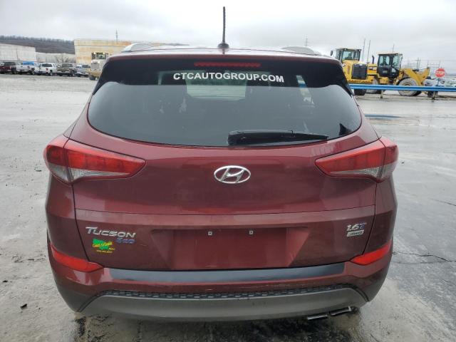 KM8J3CA28GU046770 - 2016 HYUNDAI TUCSON LIMITED BURGUNDY photo 6