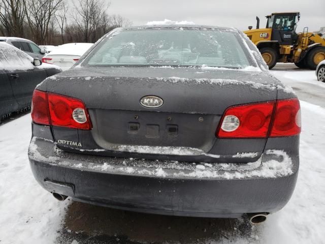 KNAGE124585215407 - 2008 KIA OPTIMA LX GRAY photo 6