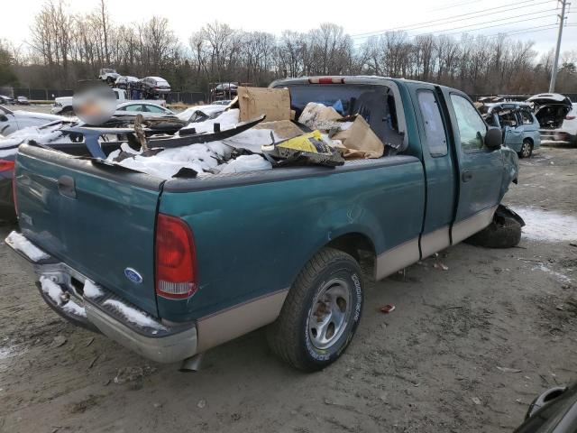 1FTDX1729VNC02579 - 1997 FORD F150 GREEN photo 3