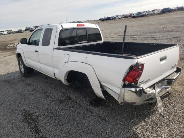 5TETU62N37Z400304 - 2007 TOYOTA TACOMA PRERUNNER ACCESS CAB WHITE photo 2