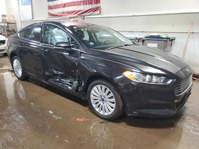 3FA6P0LU1ER225125 - 2014 FORD FUSION SE HYBRID BLACK photo 4