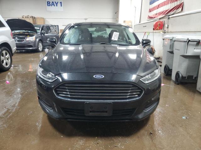 3FA6P0LU1ER225125 - 2014 FORD FUSION SE HYBRID BLACK photo 5