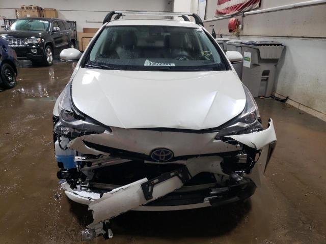 JTDL9RFU8L3019772 - 2020 TOYOTA PRIUS LE WHITE photo 5