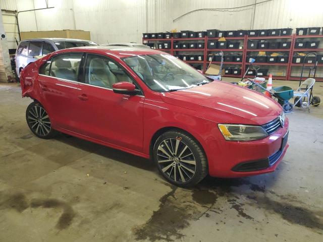 3VWD07AJ9EM363352 - 2014 VOLKSWAGEN JETTA SE RED photo 4