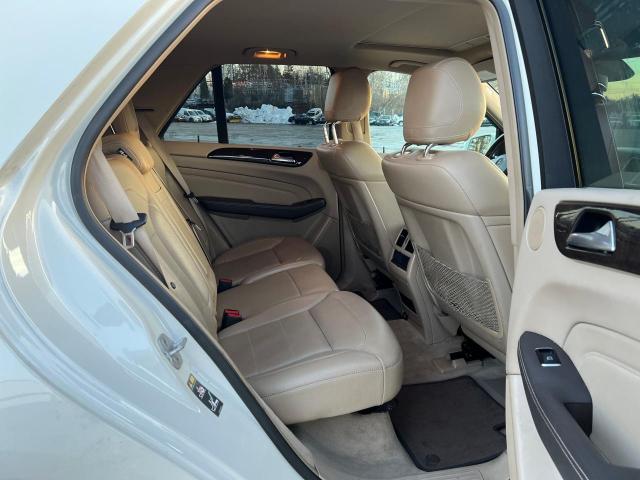 4JGDA5HB5DA165264 - 2013 MERCEDES-BENZ ML 350 4MATIC WHITE photo 6
