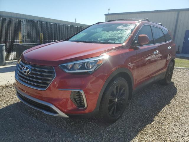 KM8SM4HF8JU266885 - 2018 HYUNDAI SANTA FE SE RED photo 1