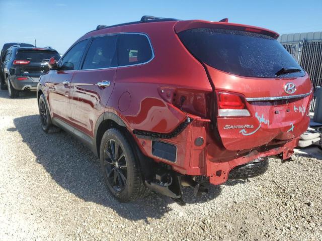 KM8SM4HF8JU266885 - 2018 HYUNDAI SANTA FE SE RED photo 2